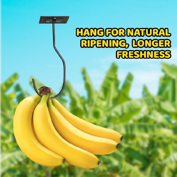 Durable Iron Wall Hook Kitchen Storage Organizers Fruits Utensils Hanging Solution Rusts Resistant Space Saving Hanger