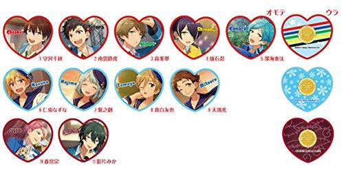 Ensemble Stars! Cushion Badge [Ebox] Boxed Product 1 Box = 11 Badges, 11 Types in Total