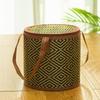 Pu'er Tea Bamboo Weaving Basket Set