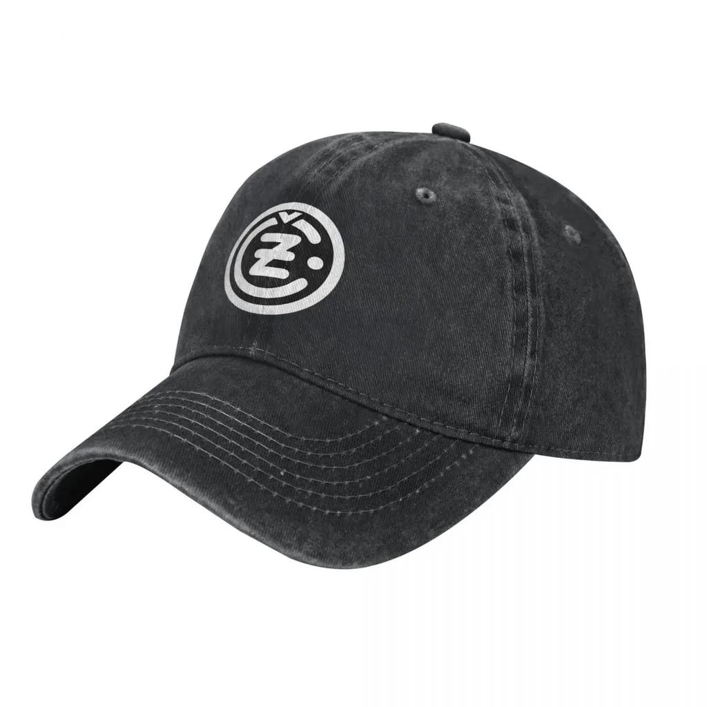 White CZ Guns Logo Baseball Caps Fashion Denim Fabric Hats Outdoor Adjustable Casquette Hip Hop Baseball Cowboy Hat