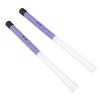1 Pair Drum Brush Slick Handle Nylon Telescopic Bristle Percussion Instrument Sticks Brush for