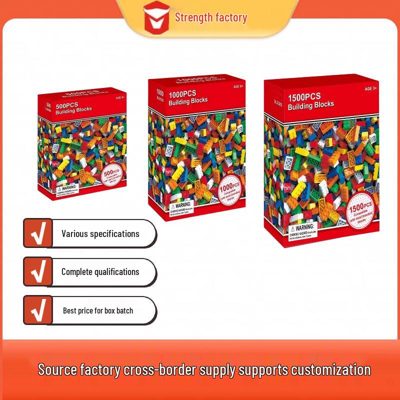 Australian 1000-Piece Mini Building Blocks Compatible with Lego - DIY Assembly Toy for Kids