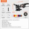 Wet Stone Polisher 4-Inch 800W Electric Concrete Polisher 6 Speed 7 Pads