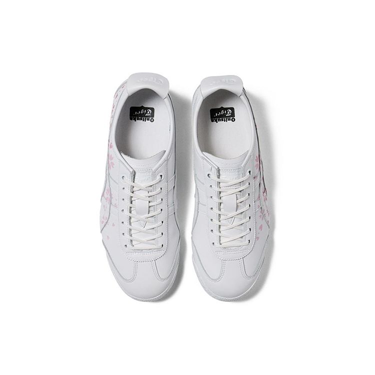 Onitsuka Tiger Mexico 66 Comfortable Leather Durable Lightweight Low-Top Running Shoes Men sneaker White 1183C089-700