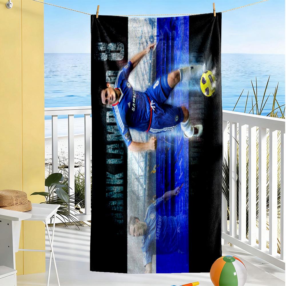Paul Pogba's Manchester Moment Beach Towel High Absorbency & Quick-Dry Comfortable Lightweight Suitable for Swimming, Gym, Camping, Yoga Vacation