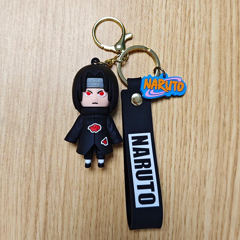 Naruto Character Keychain: Naruto, Hinata, Kakashi, Sasuke, Jiraiya Pendant Doll Keyring