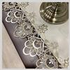 Lace Embroidered Table Runner Fabric Dining Table And Coffee Table TV Cabinet Shoe Cabinet Dust-Proof Towel Cloth