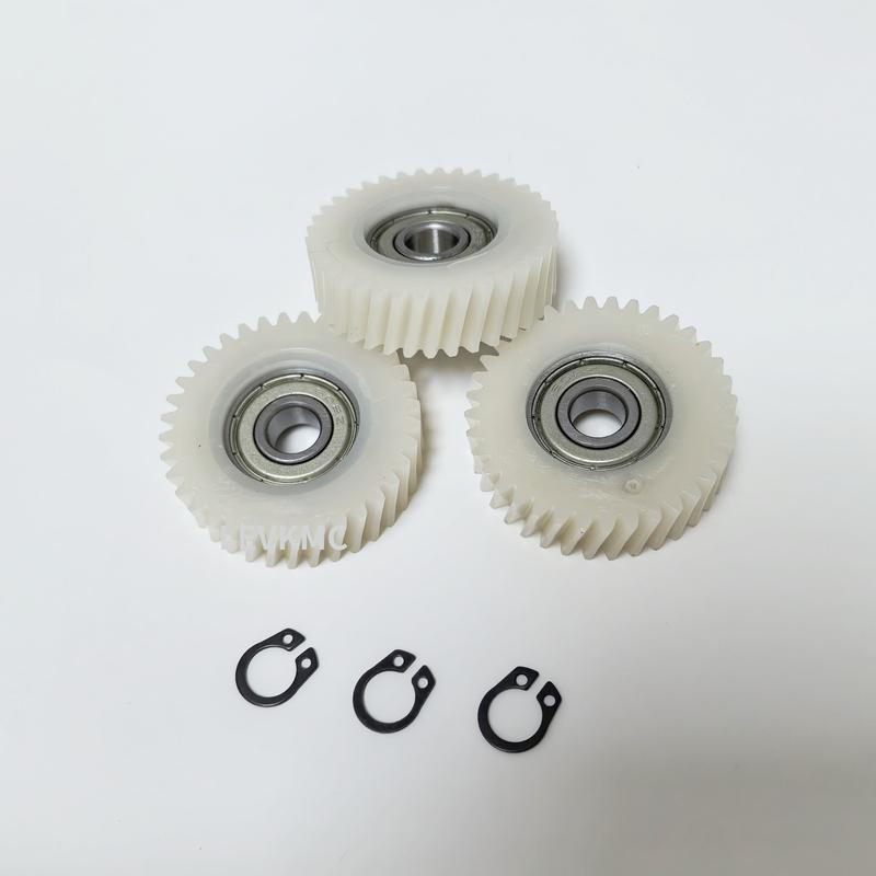 36 Teeth Motor Helical Gear 39x11mm Planetary Gear Oblique Teeth Nylon Gears With 8mm Bearings Electric Bike Helical Gear Parts