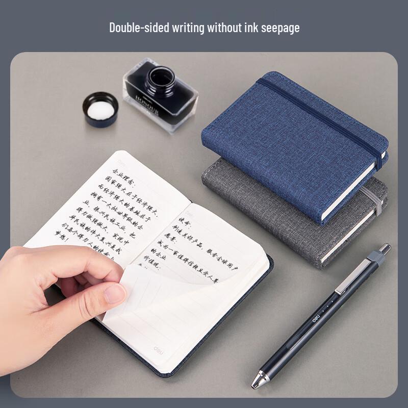 Deli A7 96-Sheet Mini Portable Pocket Notebook