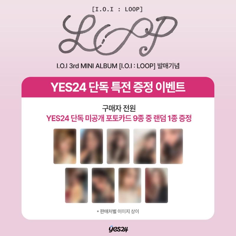 [Pre-order] I.O.I 3rd MINI ALBUM [I.O.I : LOOP] (Online Benefit)