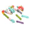 62PCS Baby Duck Slide Bath Toys Water Slide Track Wall Track Building Set Fun Bath Time Toys Shower Gifts for Toddlers