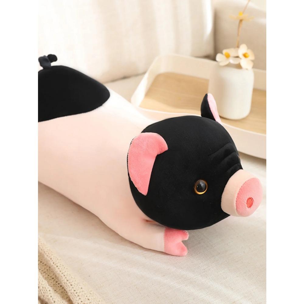 Cute Piglet Doll Pet Piggy Pillow Doo Pig Plush Toy Sleeping Doll Men and Women Birthday Gift Home Companion Decoration