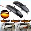 Suitable for Mercedes-Benz W203 S203 CL203 Turn Signal LED Yellow Running Water Rearview Mirror Rearview Mirror Running Water Light
