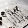 304 Stainless Steel Tableware Western-style Knife, Fork and Spoon Steak Knife Dessert Spoon Set Restaurant Hotel European-style