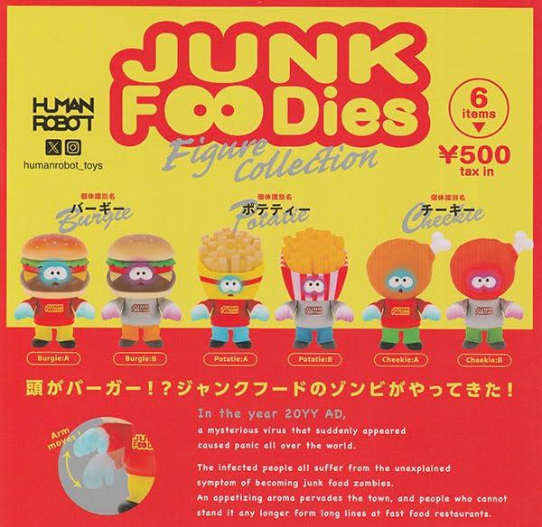 

Набор фигурок Junk Foodies из 6 штук, коллекция,