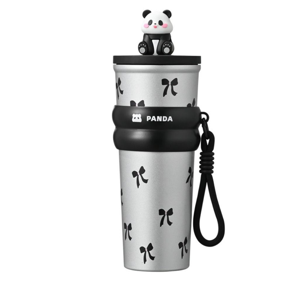 316 Edelstahl Cartoon Panda Vakuumbecher 700ML Kinder Vakuumbecher Büroangestellte