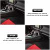 ABS Gear Shift Side Panel Trim Cover Bezels for Chevy Camaro 2016+  Carbon Fiber