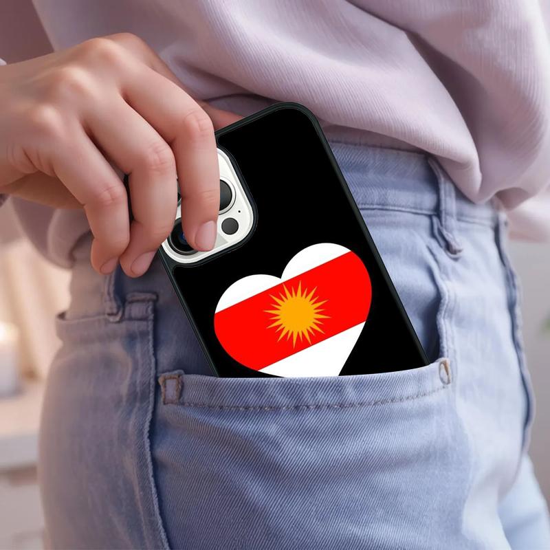 Yazidi Flag Ezidxan Phone Case For iPhone 17 Air 15 16e 14 13 Pro Max Coque 12 11 Pro Max PLUS cover