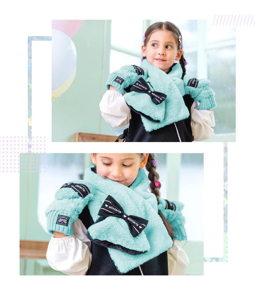 Arisana Nackenstola Einheitsgröße Wärmer, Schal, Band, Kinder Mädchen, 01. Lavendel,