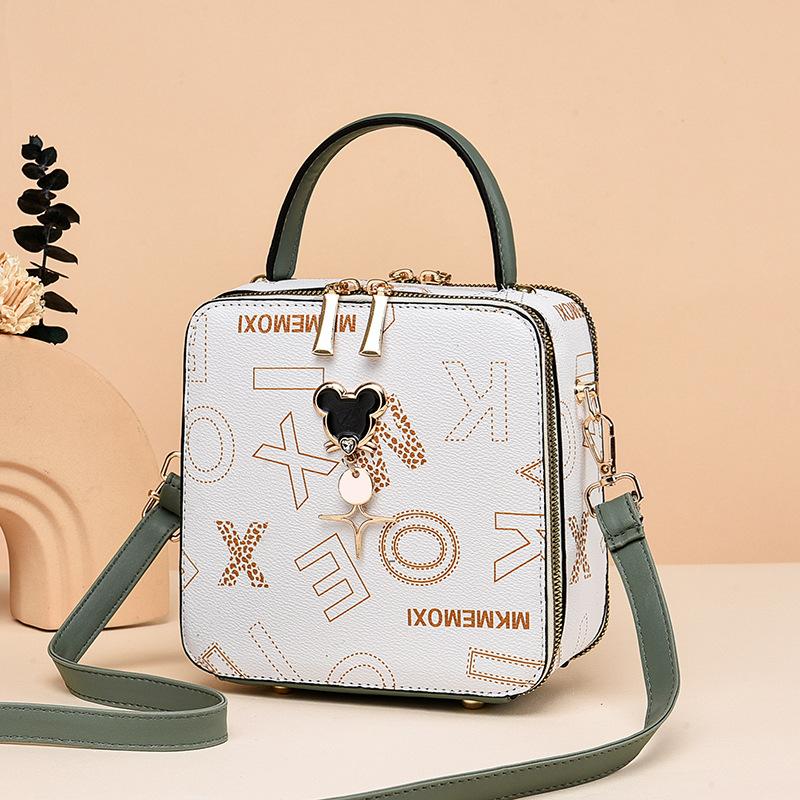 Small bag women's 2025 new fashion trend shoulder handbag broadband foreign style messenger bag