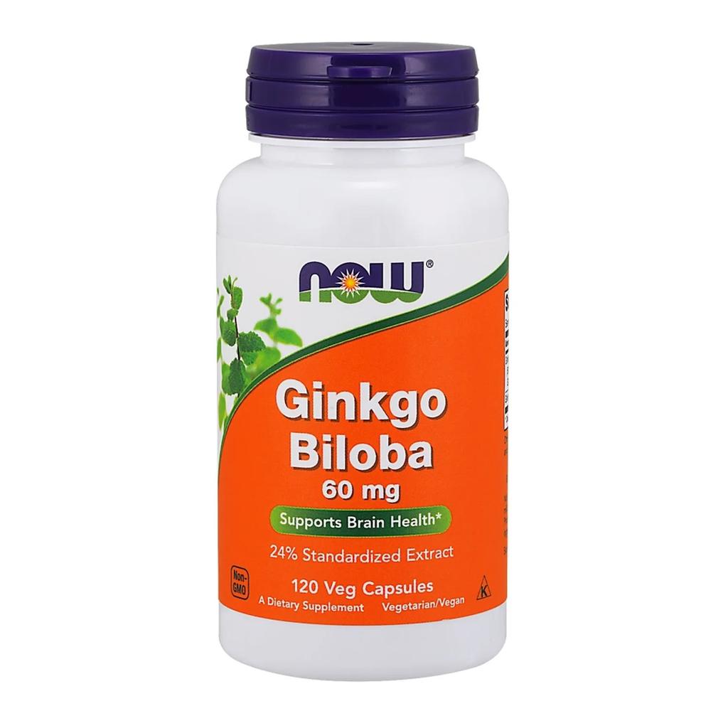Ginkgo Biloba, 60mg - 120 vcaps