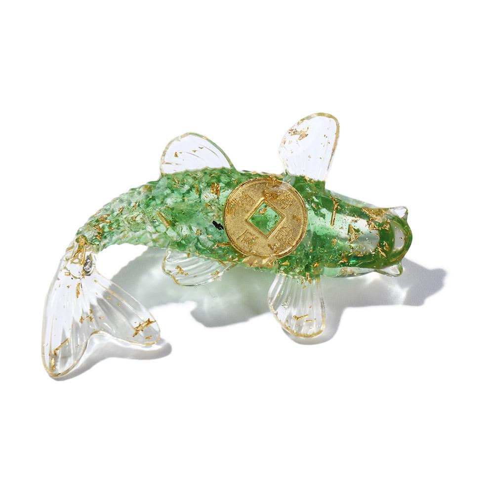 Fish Natural Crystal Decoration Gift Fish Ornaments Wedding Accessories Car Pendant Artificial Fish