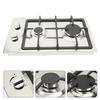 2 Burners Gas Stove Gas Cooktop 2.5KW 2.3KW LPG NG Dual Fuel Built In Gas Hob Thermocouple Protectio