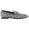 GUCCI Jordaan Loafer Blue Gg Canvas Women's 693213 KY980 4061