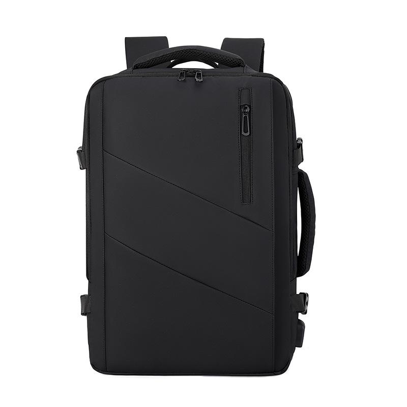 Schoolbag Men's Backpack Simple Wind Large Capacity Travel Backpack Premium Business Computer Bag Student School Bag