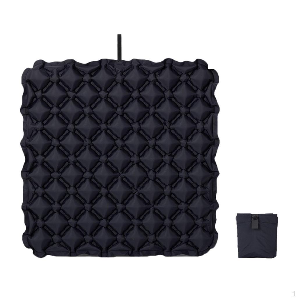 Inflatable Office Chair Cushion, Foldable with Storage Bag for Stadium, Camping, Hiking