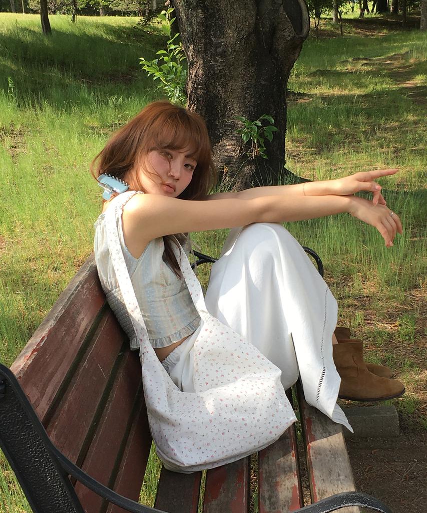 Vengdi Momo Eco Bag_Flower White