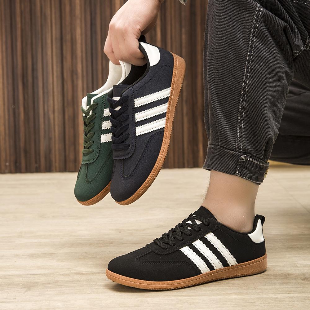 Men's Shoes Autumn New Retro Trend Fashion Trend Flat Baseplate Shoes Soft Sole Casual Shoes Men