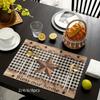Decoração de mesa e acessórios – Suportes e guardanapos para servir mesa