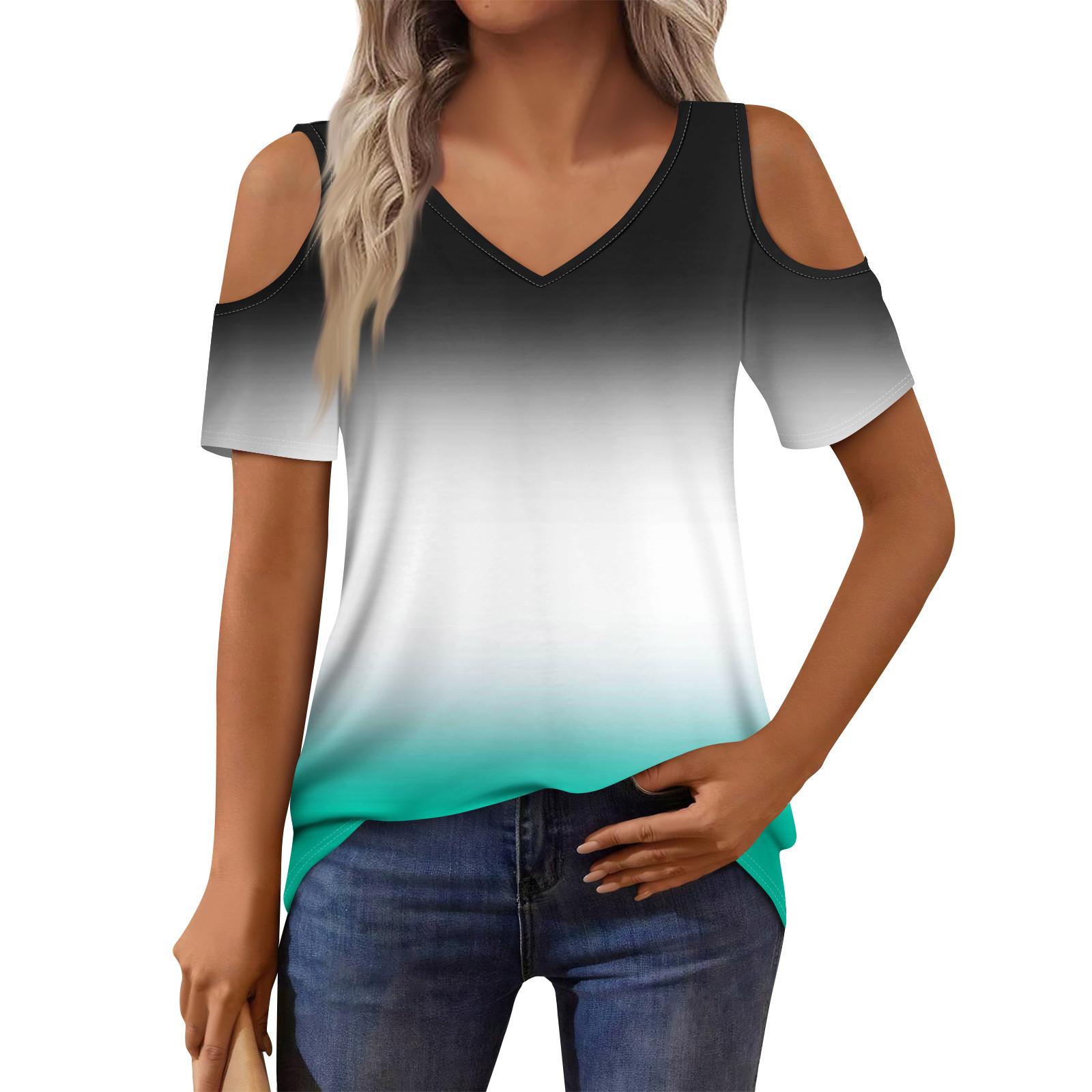 

Женская футболка, элегантная повседневная рубашка с принтом, короткий рукав, летний топ свободного кроя XL белый