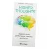 Brain Support, 3 Brains Higher Thoughts, Natural Factors 90 Softgels (72406020)