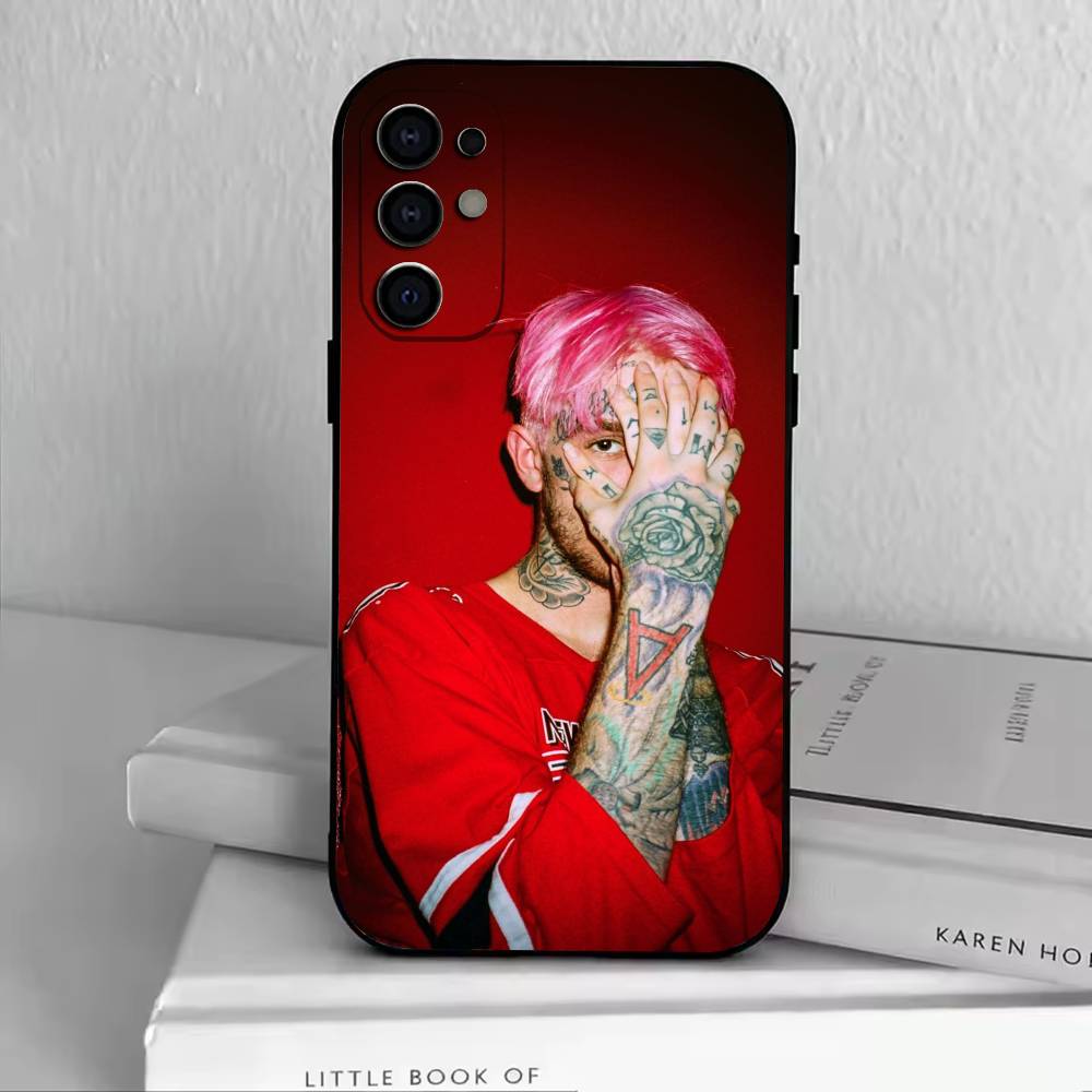 Emo Rap-Lil Peep  Phone Case Black Silicone Soft For Samsung S25,S24,S21,S22,S23,S30,Ultra,S20,Plus,Fe,Lite