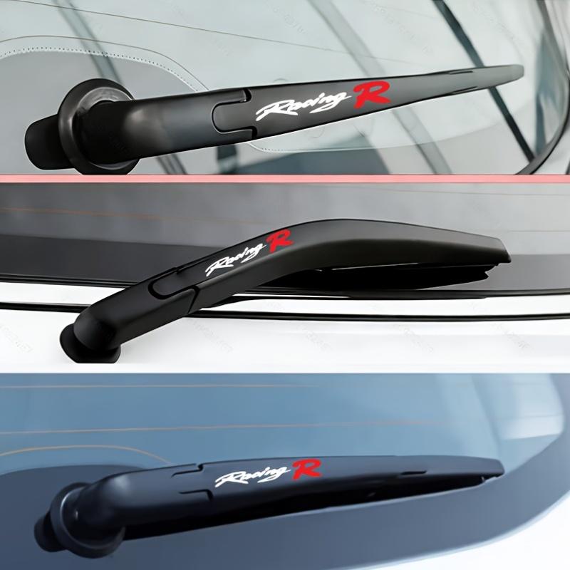 Matte Self-Adhesive Vinyl Windshield Wiper Sticker Car Decal Cover Car Body Scratch Auto Exterior Decor
