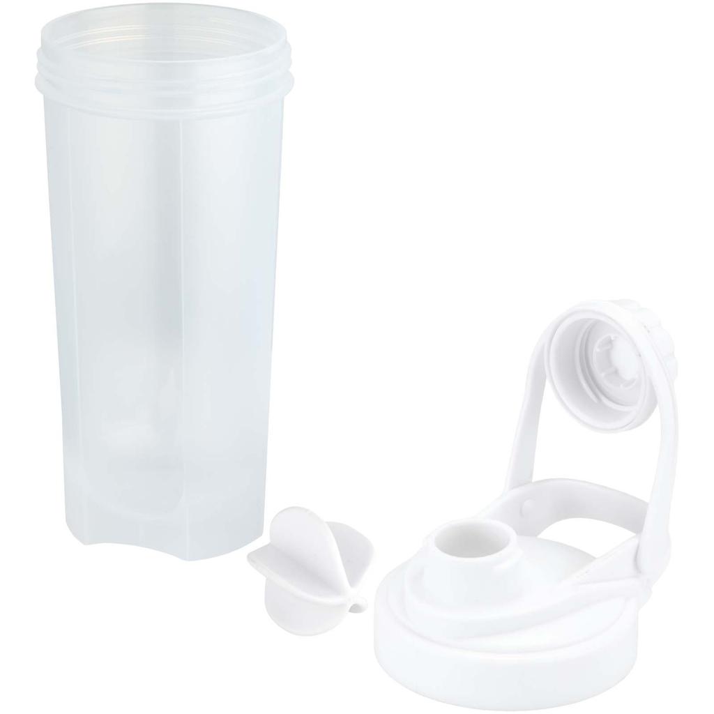 Sports bottle, 700 ml with bola agitadora "Forza" Clear Transparent