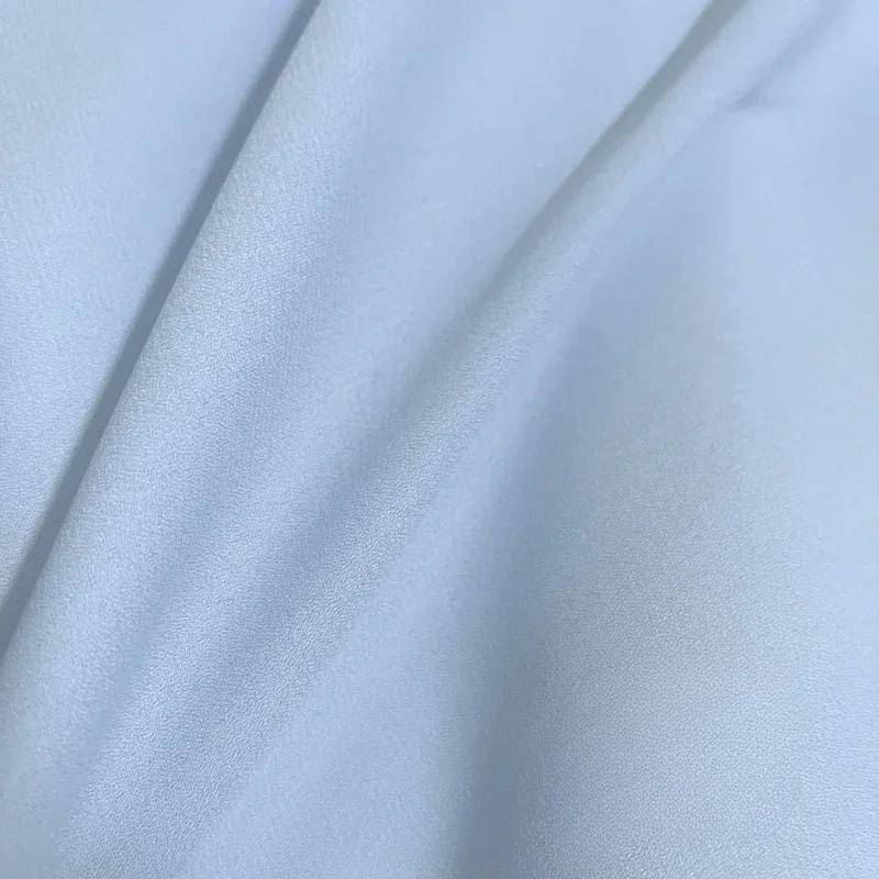 100x150cm Solid Color Chiffon Fabric Sheer Bridal Wedding Dress Lining Fabric Skirt Party Decorator Georgette Tulle Dress Fabric