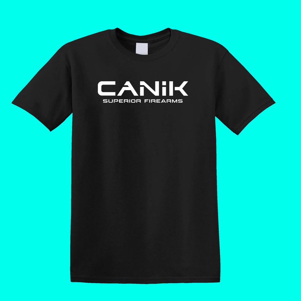 CANIK Superior Firearms Black White Grey Size S to 5XL S