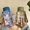 1.1L Plastic Cups, Space Cups, Sports and Fitness Outdoor Summer Water Bottles, Large-capacity Water Bottles