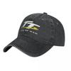 Isle Of Unisex Denim Baseballkappe TT Rennen Paar Bedruckte Hip Hop Hüte Frühling Niedlich Fitnessstudio Hohe Qualität Baseballkappen