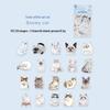 Cute Cat Journal Sticker Pack - 40 Decorative DIY Sheets
