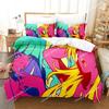 Anime Panty Stocking Bedding Set Duvet Cover Bed Set Quilt Cover Pillowcase Comforter King Queen Size Boys Adult Bedding Set