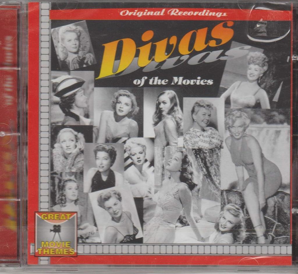 CD VARIOUS - Divas Of The Movies GREAT MOVIE THE Non Japan Soundtracks & Musicals Used