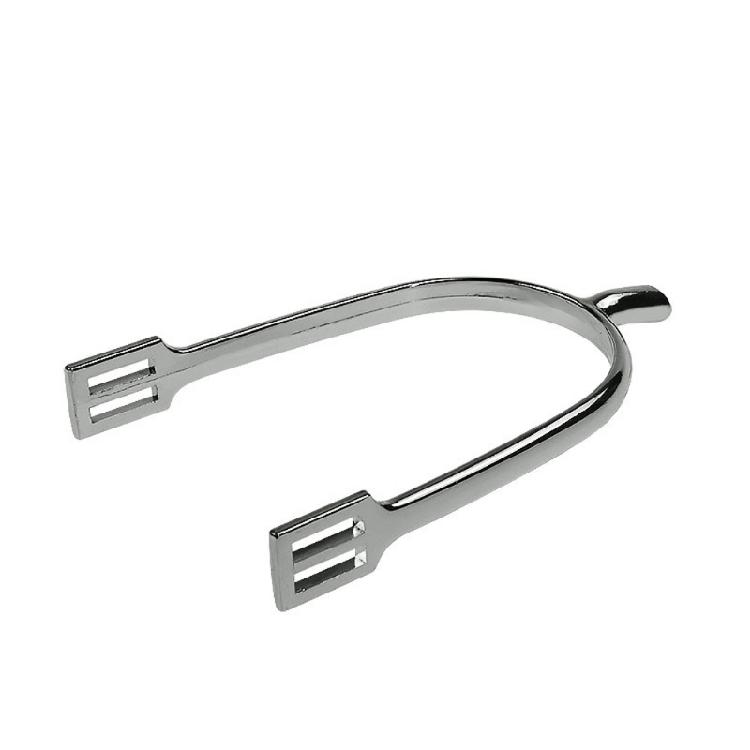 Traditional U Shape English Equestrians Spurs Light Weight Design With Zincs Alloy Construction For Horseback Training