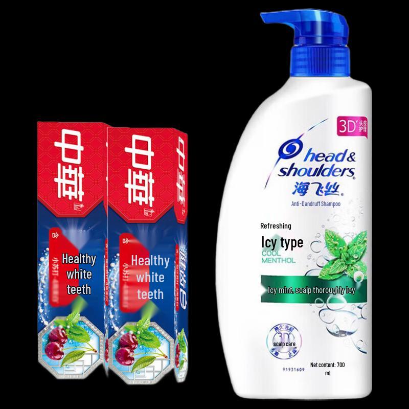 Zhonghua Oral & Hair Care Refreshing Set