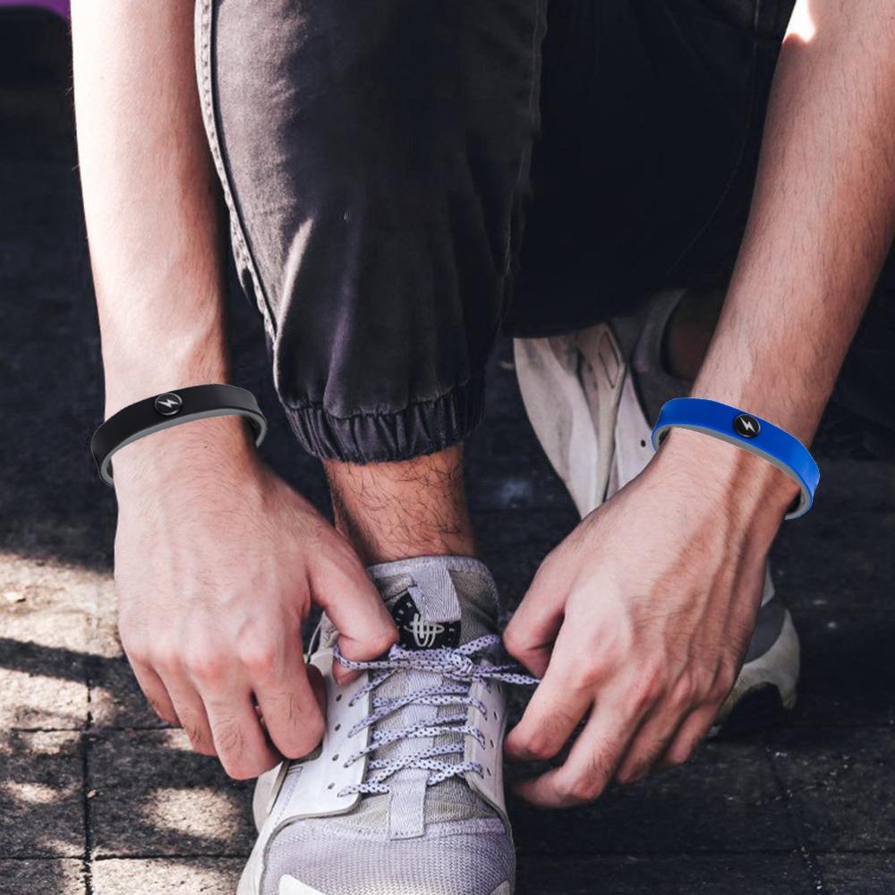 Breathable Antistatic Wrist Strap Silicone Electrostatic Removal Bracelet  Sports