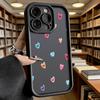 Colorful Heart Pattern Luxury Anti-Slip TPU Phone Case For Xiaomi Redmi Note 15 14 13 12 11 10 9 Pro Full Protective Cover