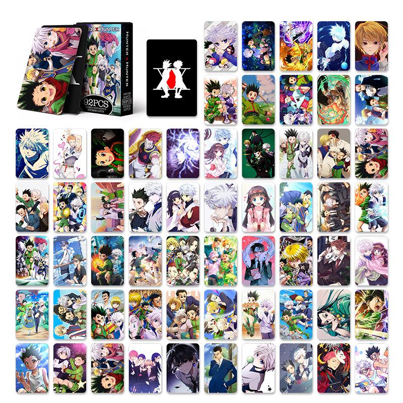 Anime Hunter×Hunter Lomo Card Postcard Collection Cards with Stickers Birthday Gift